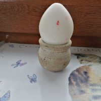 Колекционерско яйце от полускъпоцен камък, снимка 8 - Колекции - 36100011