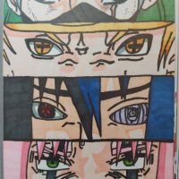 Рисунка аниме Наруто Naruto anime, снимка 1 - Картини - 41843104