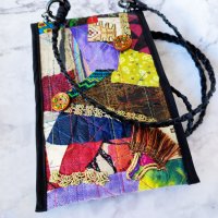 Дизайнерска чанта мозайка, снимка 1 - Чанти - 41337623