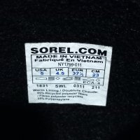 Апрески Sorel номер 37 1/3, снимка 8 - Дамски апрески - 39417789