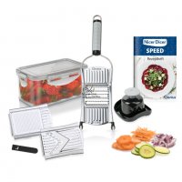 Ренде кухненско универсално, бързо 6в1 Digital One SP00605 9 варианта на рязане, с кутия, снимка 1 - Чопъри и пасатори - 39034313