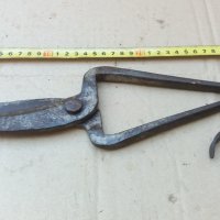 Кована абаджийска ножица , снимка 6 - Антикварни и старинни предмети - 41042873
