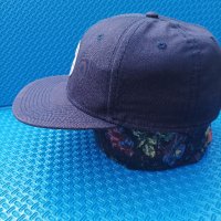 Синя шапка с козирка Converse, снимка 4 - Шапки - 41376756