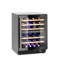 Охладител за вино - 2 зони, 46 бутилки, от 5 до 22˚C, снимка 1 - Хладилни витрини и фризери - 41437258