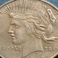 Монета 1 долар 1923г. САЩ РЕПЛИКА на Американския сребърен долар за КОЛЕКЦИЯ 30041, снимка 6 - Нумизматика и бонистика - 42702337