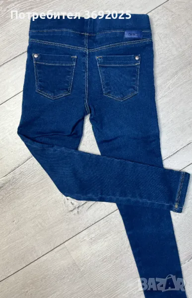 Okaidi Разтягащи се дънкови панталони за момиче 5г, снимка 1