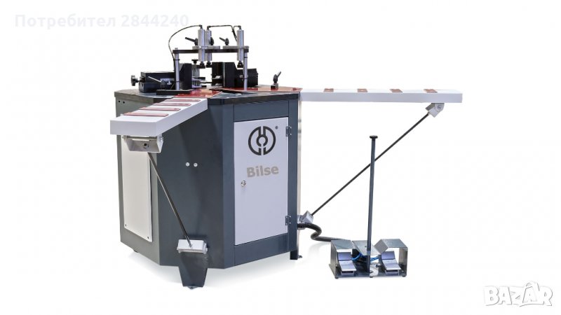 Ъглонабивна машина за алуминиеви профили, снимка 1