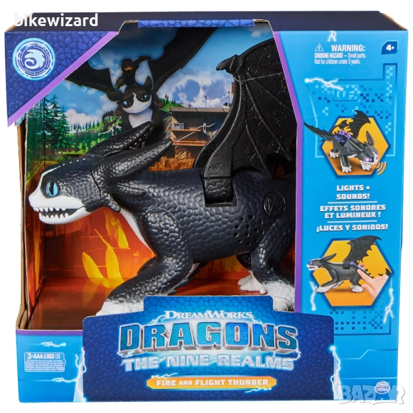 DREAMWORKS dragons the nine realms  играчка НОВА, снимка 1