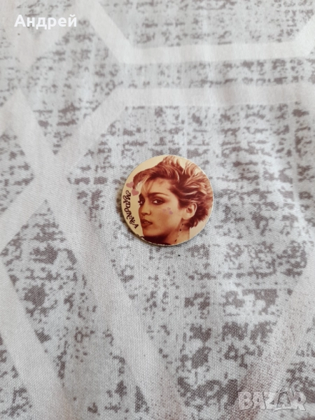 Стара значка Madonna #3, снимка 1