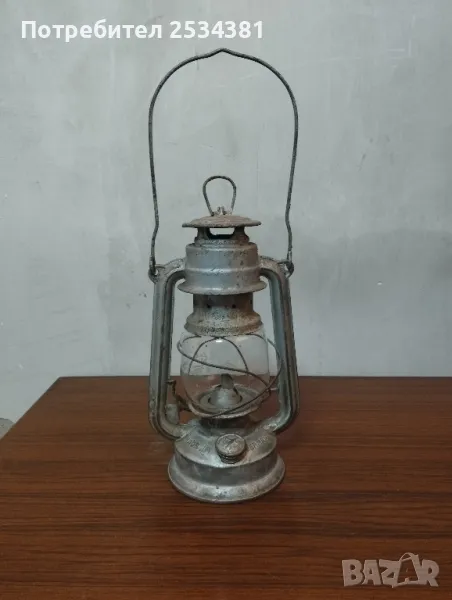 Стар газен фенер БАТ, снимка 1