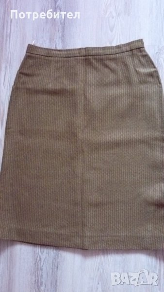 Вълнена пола с подплата L-ХL, снимка 1