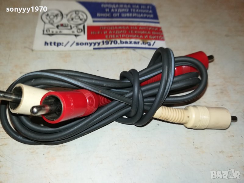 JAPAN AUDIO CABLE-ВНОС SWISS 0707231136, снимка 1