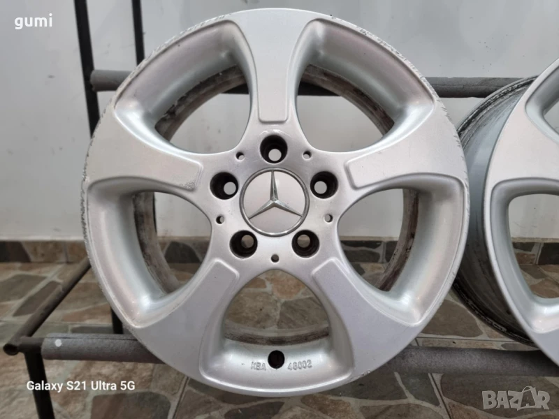4бр 15ски джанти за MERCEDES 5х112мм A150436 , снимка 1