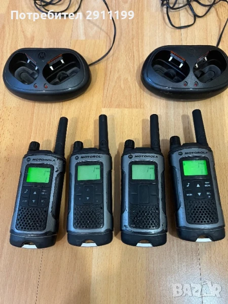Walkie-talkie Motorola 4 бр., снимка 1