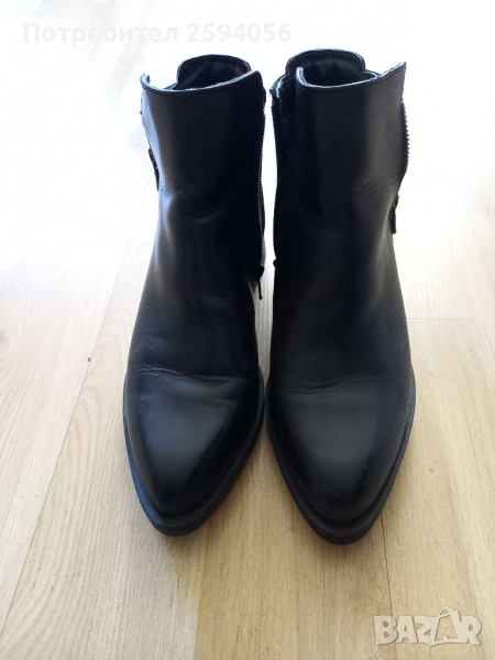 Дамски естествена кожа боти, снимка 1