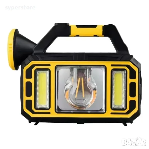 Лампа преносима презареждаема Digial One SP00990 hs-8036-7-b, работна, къмпинг, соларна, 3в1, прожек, снимка 1