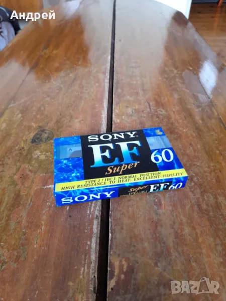 Стара аудио касета Sony EF60, снимка 1