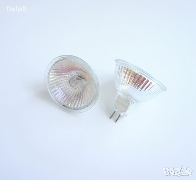 Лампа луничка тип MR16 с цокъл Gu5,3 12V 50W, снимка 1