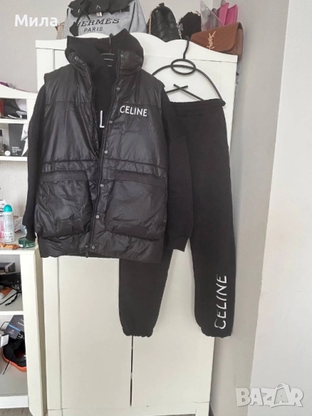 Топъл костюм от три части Celine , снимка 1