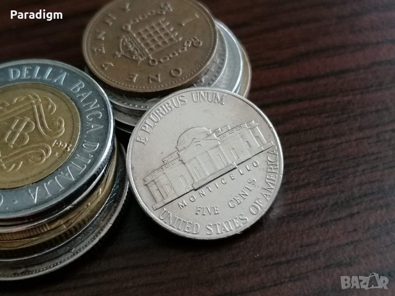 Монета - САЩ - 5 цента | 2001г., снимка 1