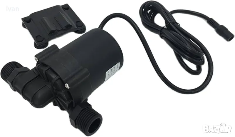  Циркулационна водна помпа, 3500L/H, температурна устойчивост, IP68, 24V, 10 метра стълб, снимка 1