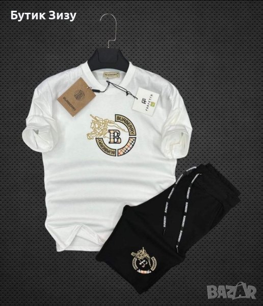 Мъжки летен екип Burberry в 4 цвята, снимка 1