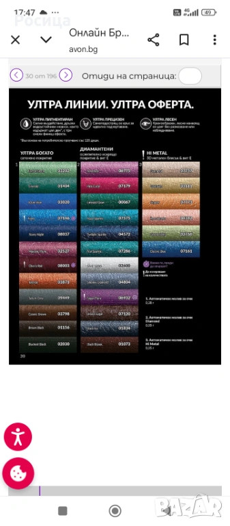 Самоподострящ се молив за очи Ейвън , снимка 1