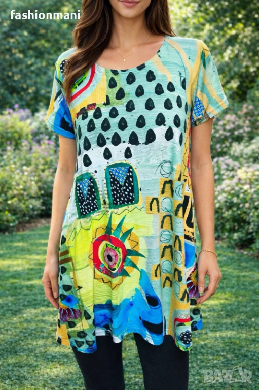 Разкроена туника - код 1060, снимка 1