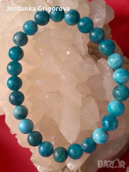 Гривна от естествен апатит, снимка 1