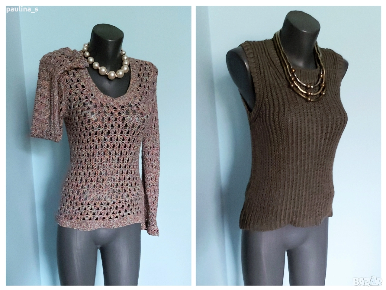 Два различни броя / Памучен пуловер "Vero Moda" и "Street one" by Gap , снимка 1