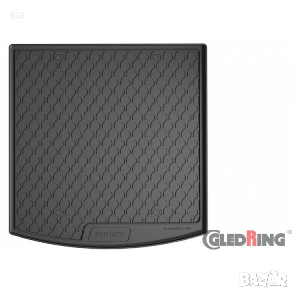 Гумена стелкa за багажник Gledring съвместима за SEAT LEON ST горно променливо дъно 2020 +, снимка 1