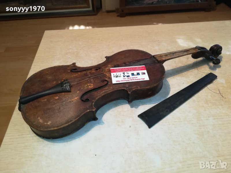 ПОРЪЧАНА-АНТИКА-старинна цигулка от англия 2509211635, снимка 1