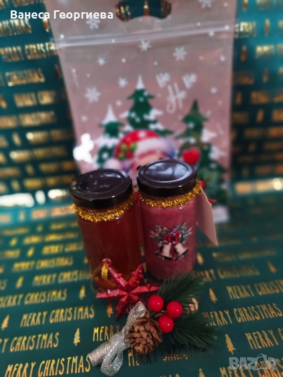 Коледен комплект "Сладък поздрав", снимка 1