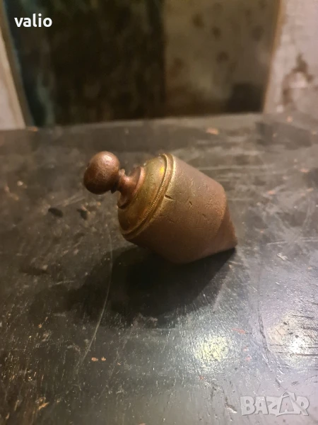 Стар меден отвес, снимка 1