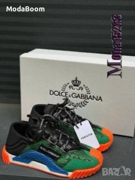 Dolce & Gabbana естествен велур дамски маратонки , снимка 1