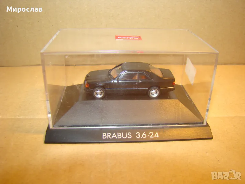 HERPA H0 1/87 MERCEDES BENZ BRABUS МОДЕЛ КОЛИЧКА ИГРАЧКА, снимка 1