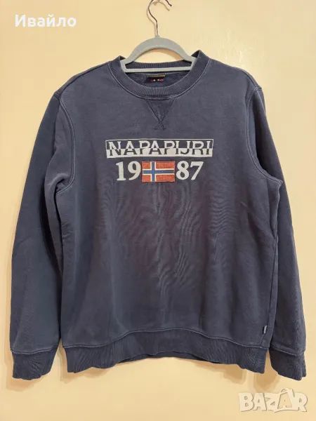  NAPAPIJRI FELPA LOGO BERTHOW., снимка 1