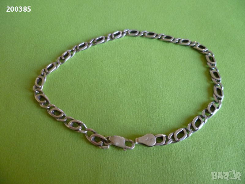 Сребърна гривна - унисекс, снимка 1