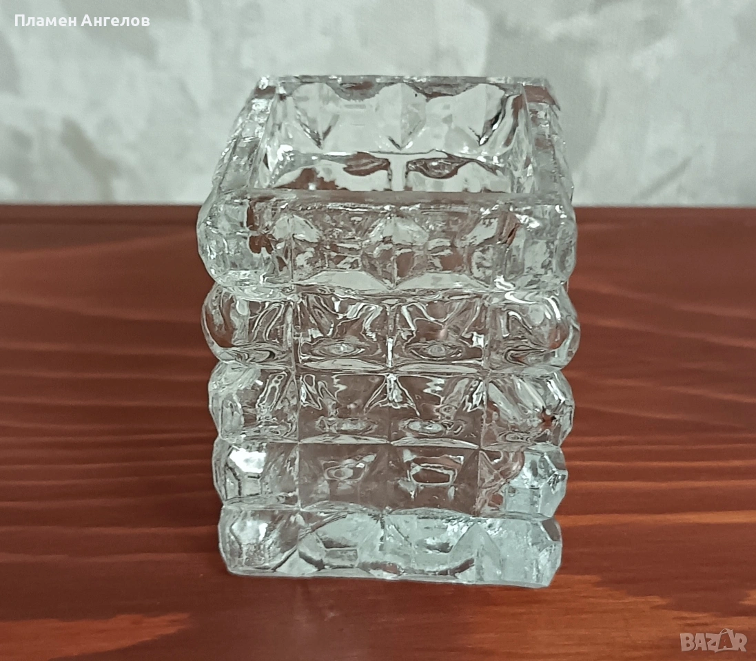 Българска ваза, свещник от миналото. , снимка 1