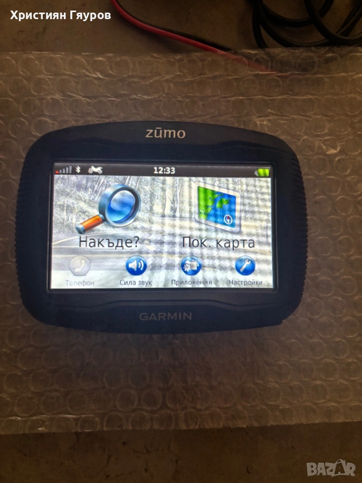 Навигация Garmin Zumo 390 lm, снимка 1