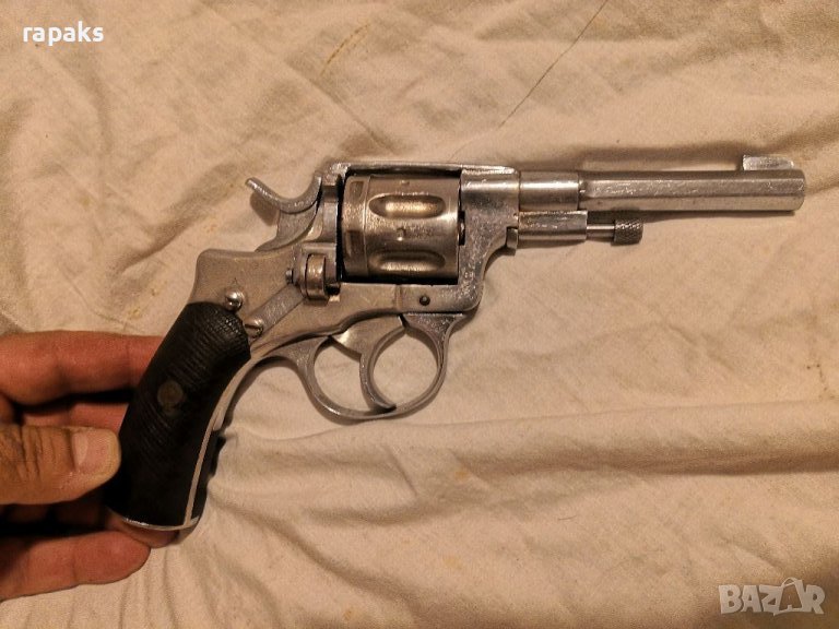 Револвер Наган. Колекционерско оръжие, пистолет Сръбски1885г, снимка 1