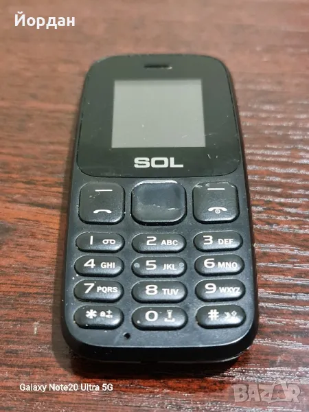 малак телефон с копчета SOL, снимка 1