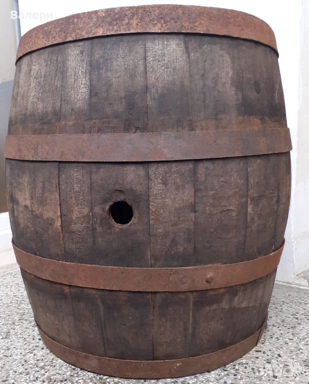 Буре - черничево, старо, 70 литра, снимка 1