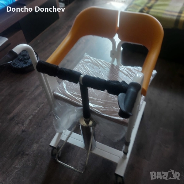 Трансферен хидравличен инвалиден стол, снимка 1