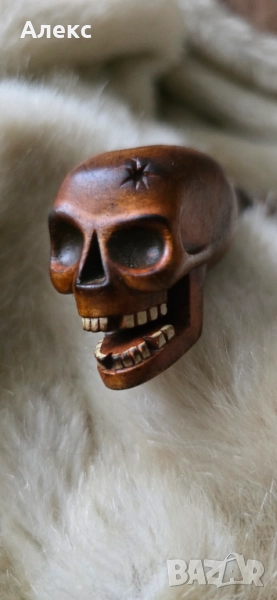 Авторска съвършена дърворезба– действащо цигаре., снимка 1