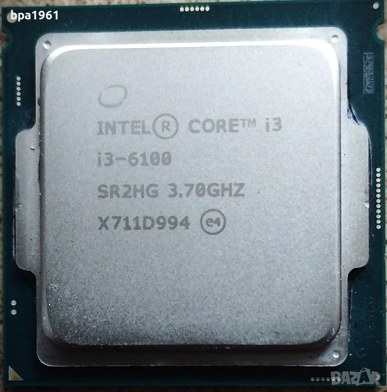 Intel® Core™ i3-6100 Processor, снимка 1