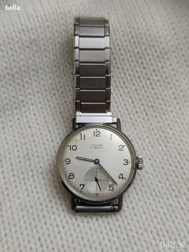 Мъжки часовник Favor 17 камъка , снимка 1