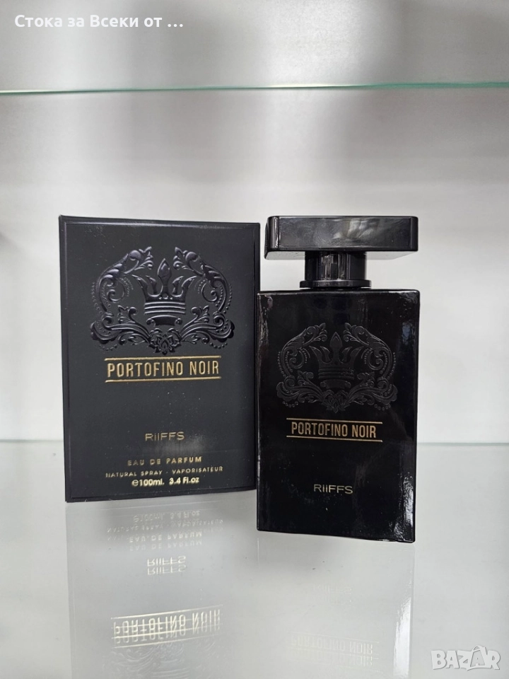 Оригинален Арабски парфюм PORTOFINO NOIR RiiFFS Eau De Perfume 100ml / + подарък , снимка 1