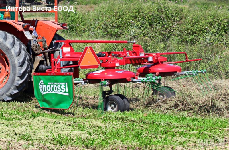 Комбиниран роторен сенообръщач и сеносъбирач 4,20 м, снимка 1
