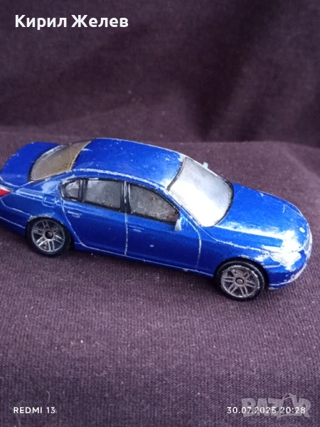 Метална количка BMW 5 SERIES рядка за КОЛЕКЦИЯ ДЕКОРАЦИЯ 41768, снимка 1